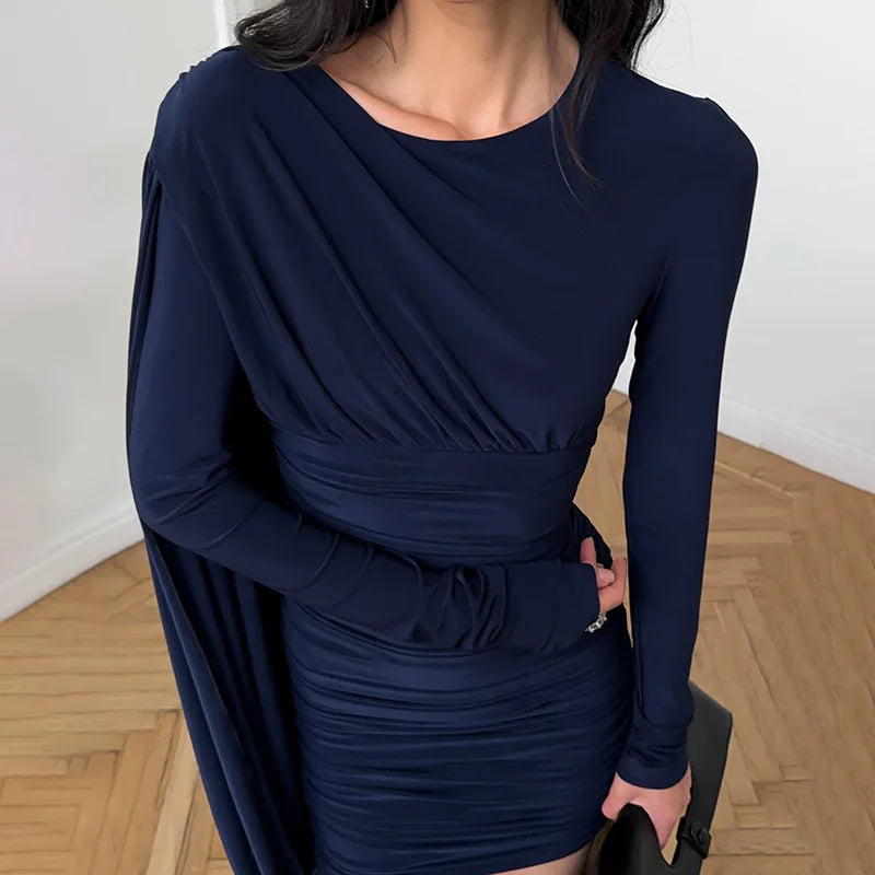 A Feminine Act Mini Dress