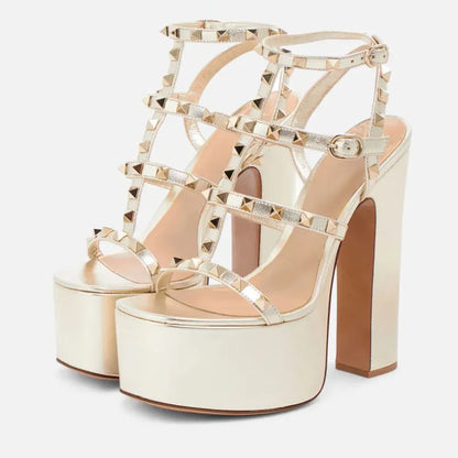 Blackboard Baddie Sandals