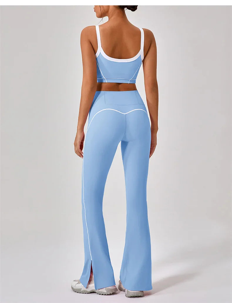 Twist and Shine Yoga Pants Set