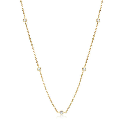 Keep Them Guessing Station Necklace