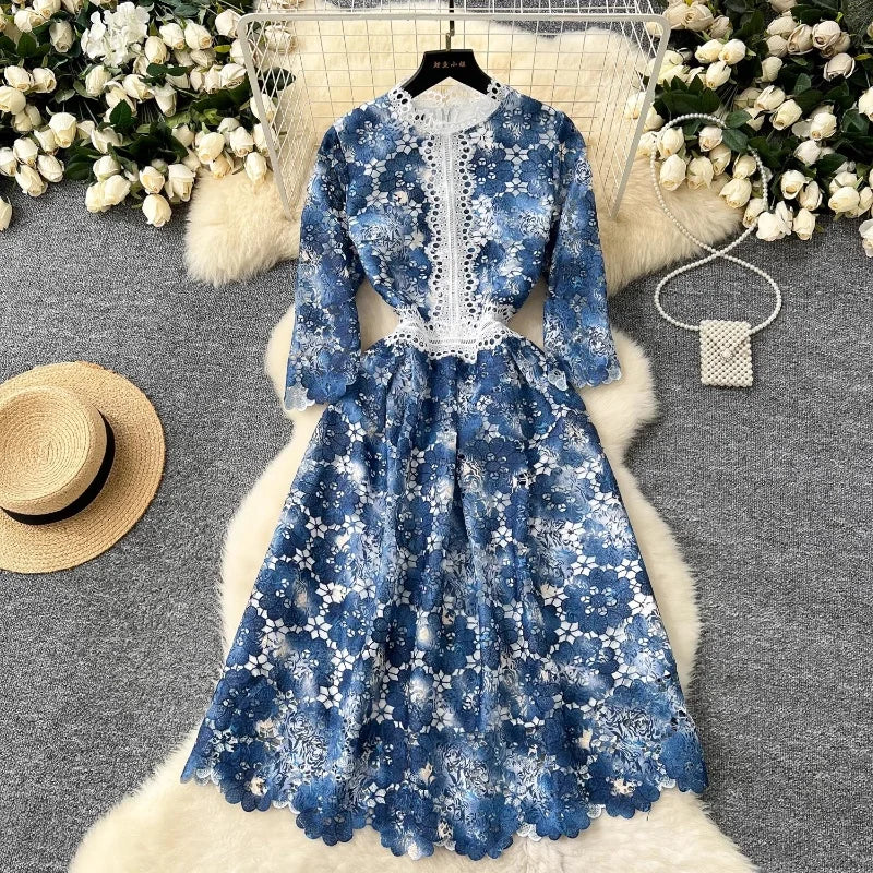 Looking Through Those Tears Midi Dress
