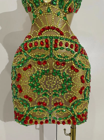 Goddess Of Control Mini Dress
