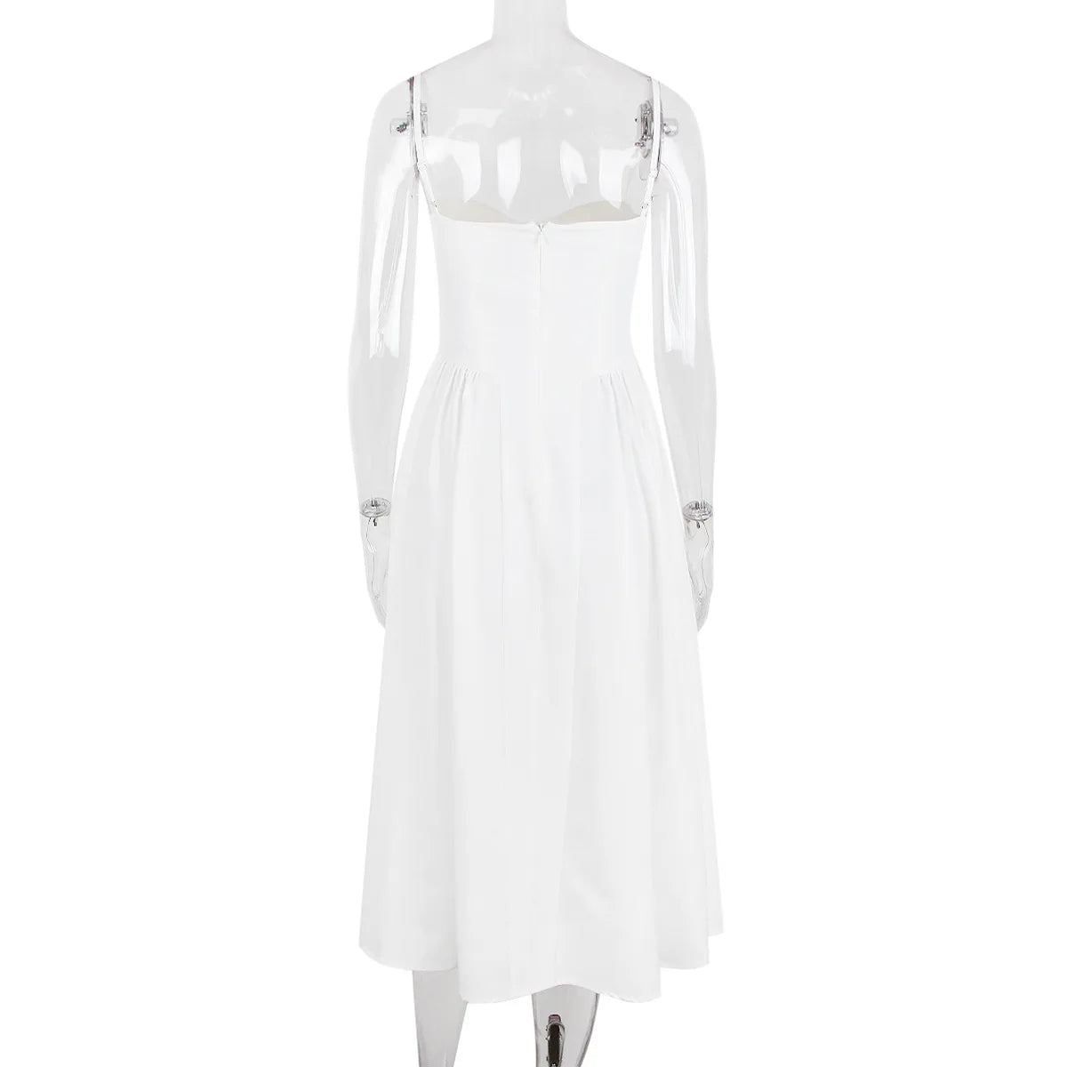 Featherlight Steps Midi Dress