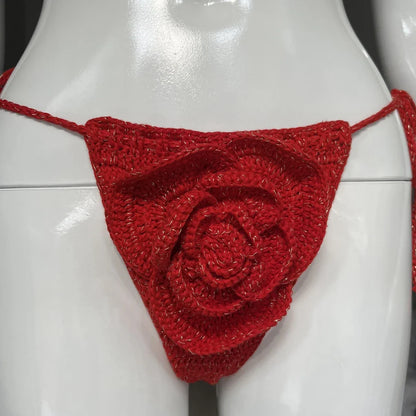 Come To My Lap Crochet Bikini