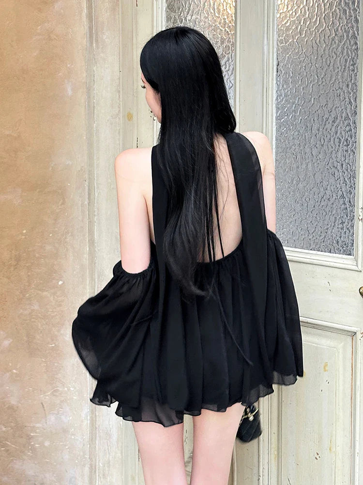 Bleeding Petal Mini Dress