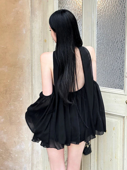 Bleeding Petal Mini Dress