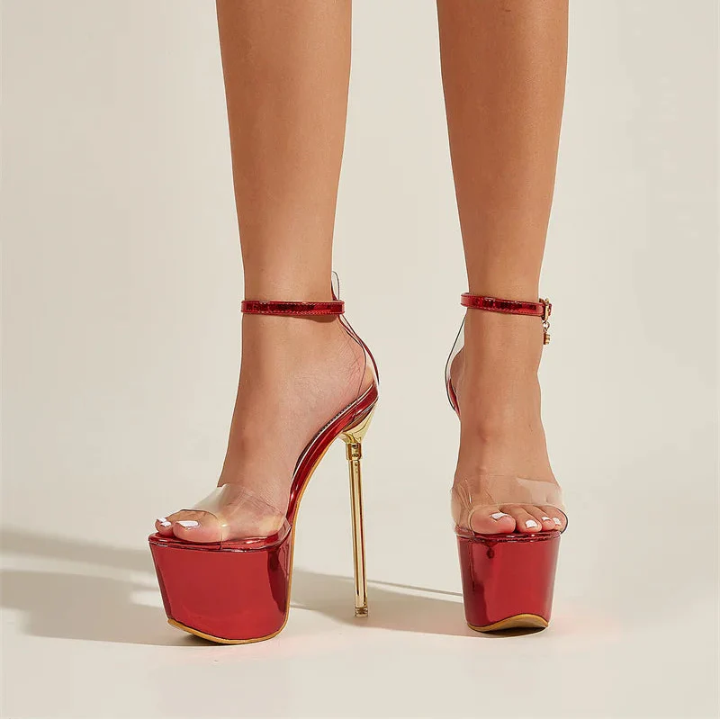 Elegance Strikes Back Heels Sandals