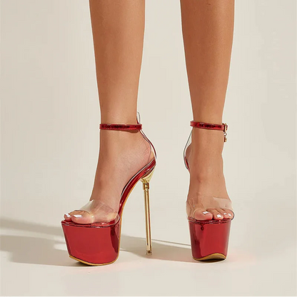 Elegance Strikes Back Heels Sandals