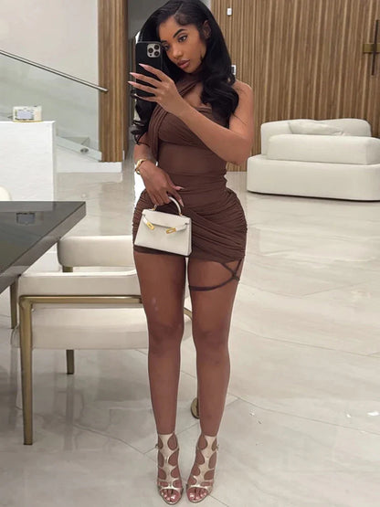 Wild Control Mini Dress