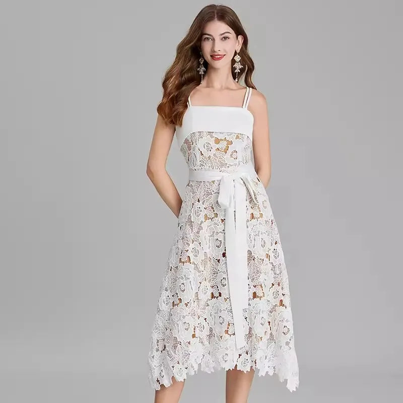 Sunset Fantasy Midi Dress