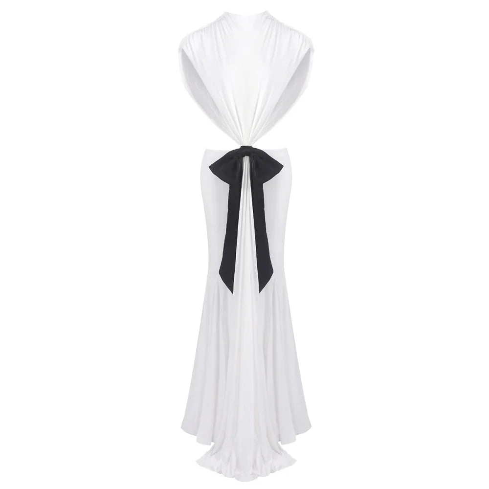 Subtle Fire Long Dress