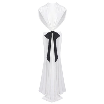 Subtle Fire Long Dress