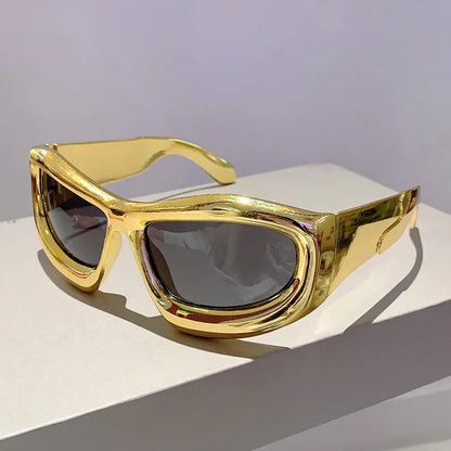 Sunlit Silence Rectangle Sunglasses