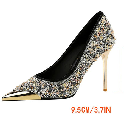 Glitter Affair Stiletto Heels