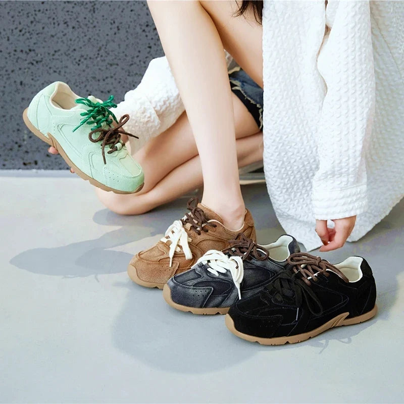 Winter Velvet Fur Flat Sneakers