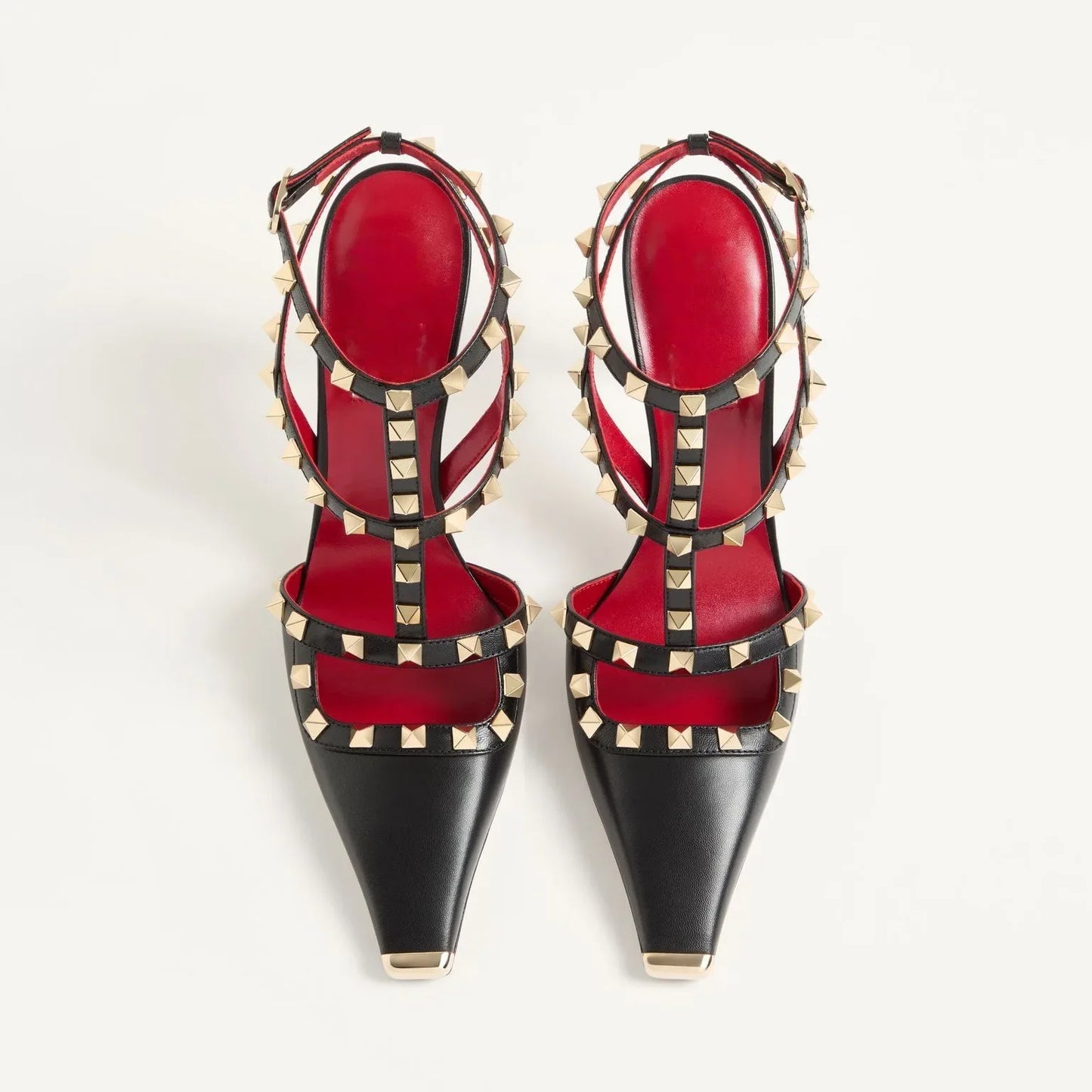 Square Headed Top Rivet Pump Shoes