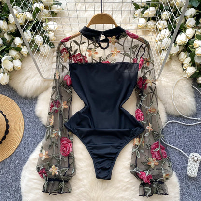 Silk of Shadows Bodysuit