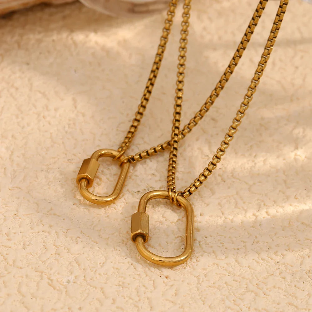 Softly She Strikes Pendant Necklace