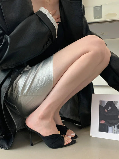 Whispers On Stage Heels Sandals