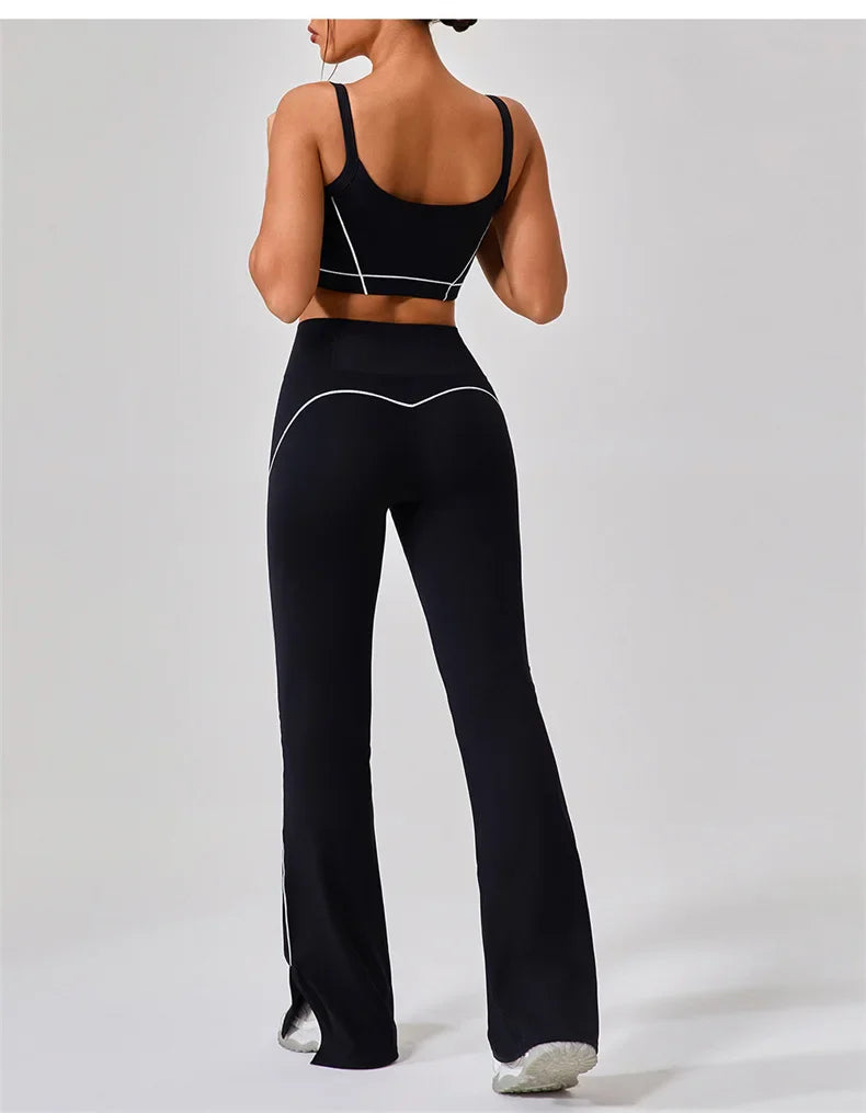 Twist and Shine Yoga Pants Set