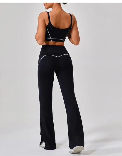 Twist and Shine Yoga Pants Set