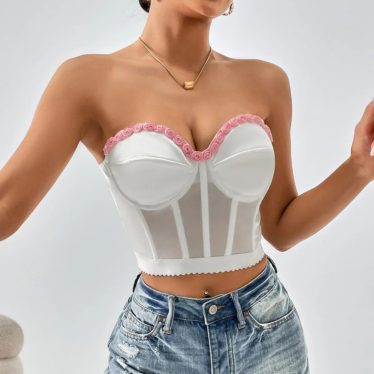 Feel The Heat Rising Bustier