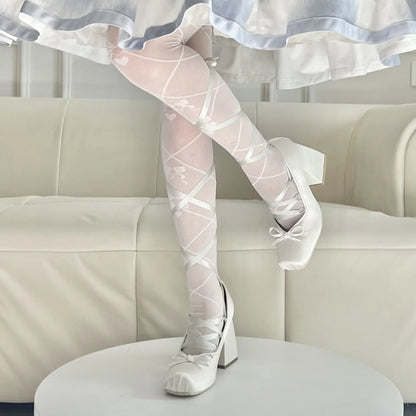 Famous Last Words Chunky Heels Shoes