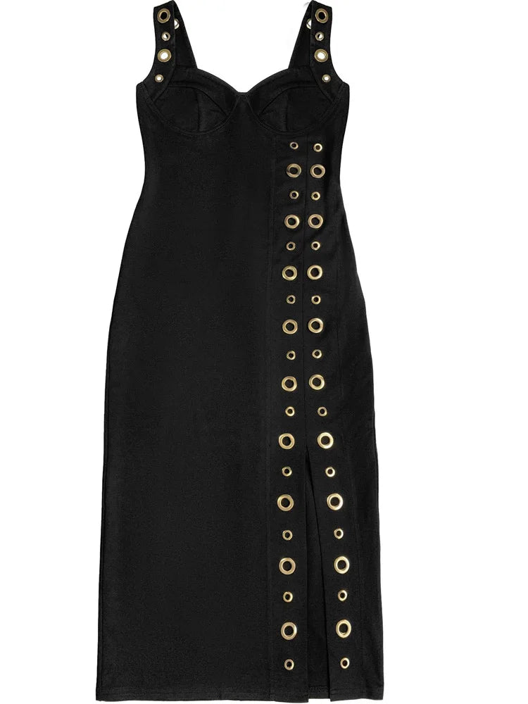 Swan Dive Midi Dress