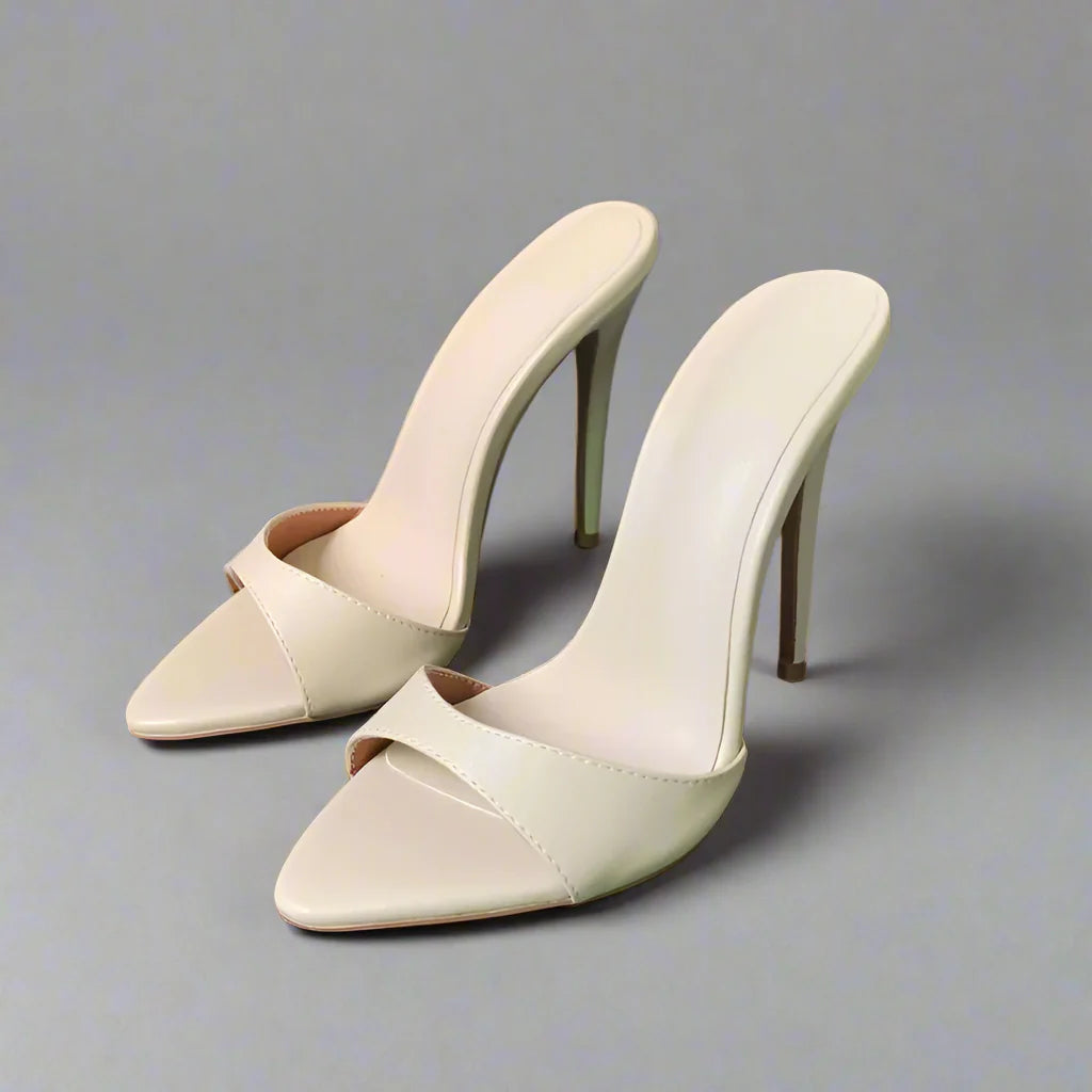 Cursive Hearts Pump Sandals