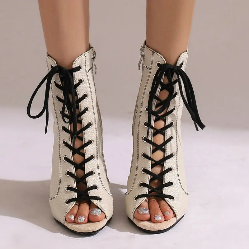 Temptation Glint Ankle Boots