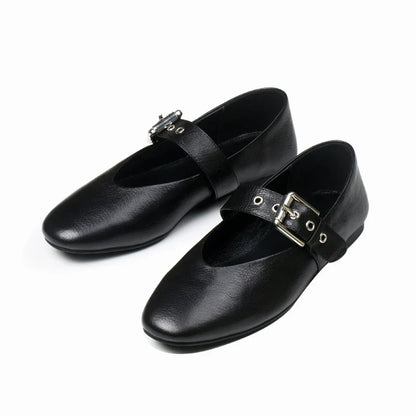 Glitter In Veins Flats Shoes