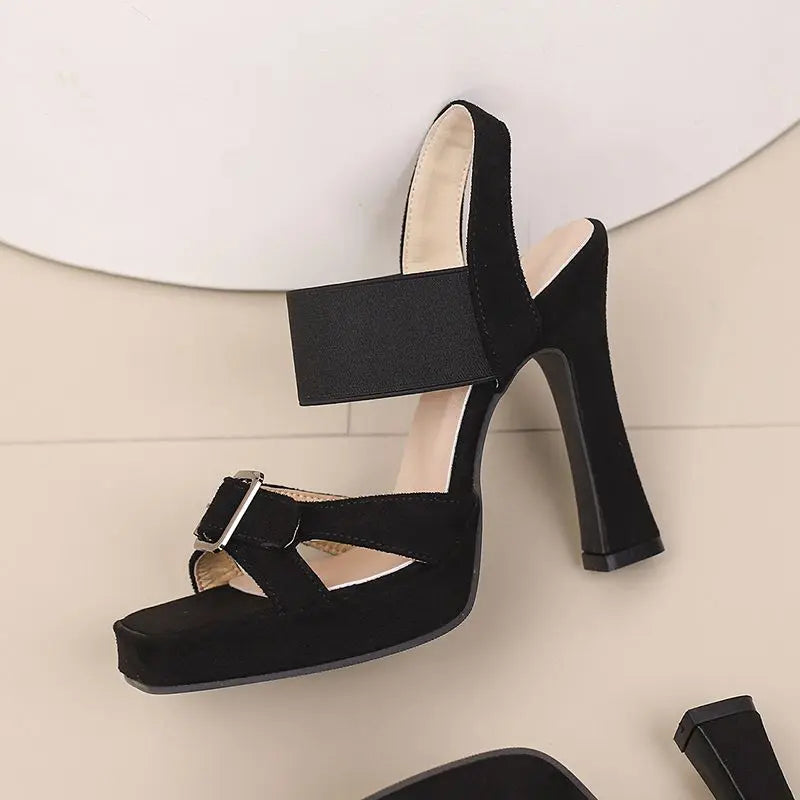 Sleeping Up The Street Pump Sandals