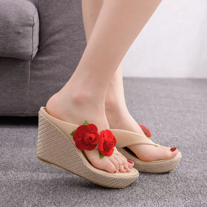 Guess I'm Not Shy Wedges Sandals