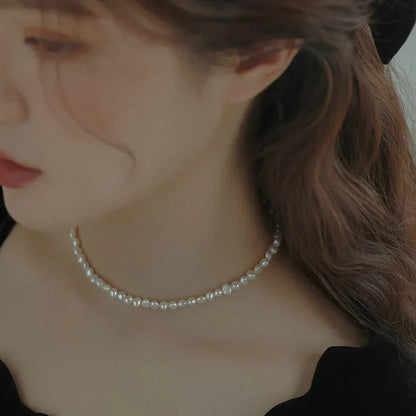 Shine Through Shadows Pearl Necklace