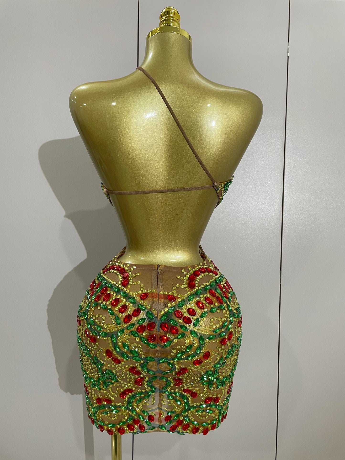 Goddess Of Control Mini Dress