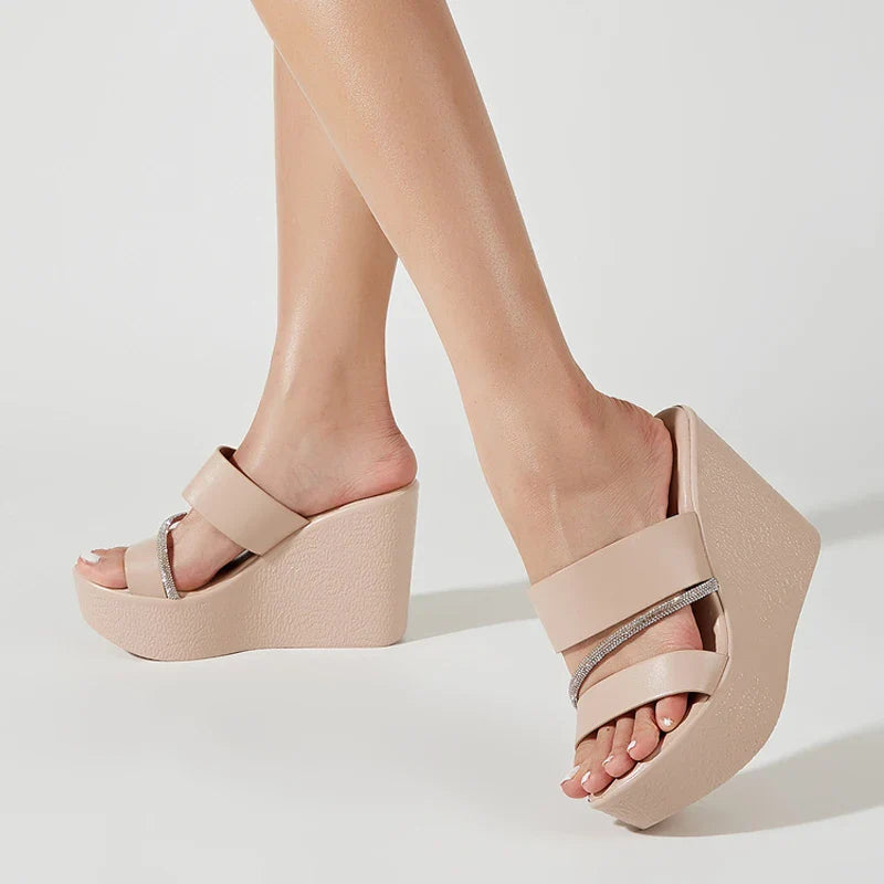 Tell Me No Secret Wedges Sandals