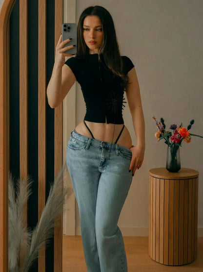 Howling Shadows Crop Top