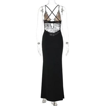 Black Lily Maxi Dress