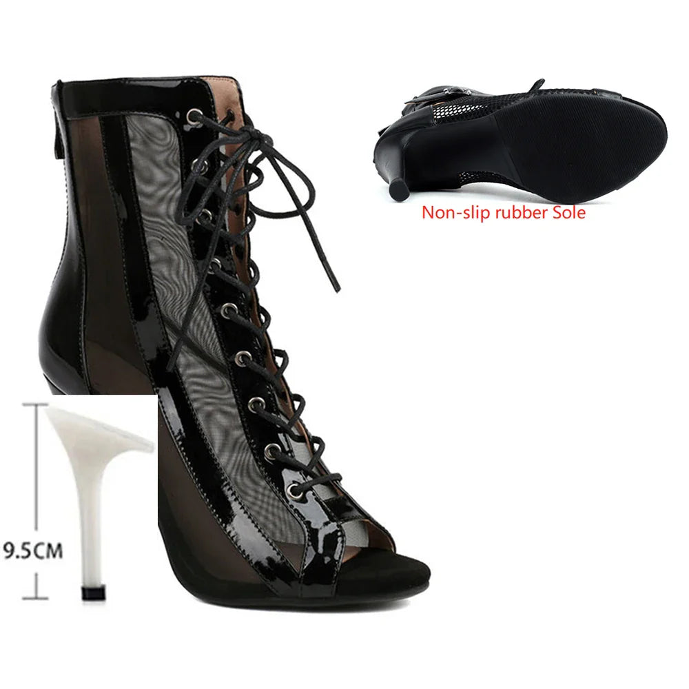Step On The Glass Ankle Boots