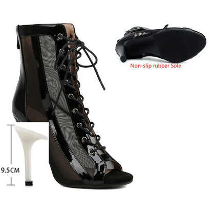 Step On The Glass Ankle Boots