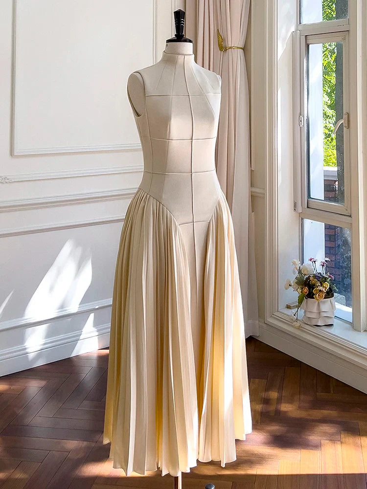 Skyline Riff Midi Dress