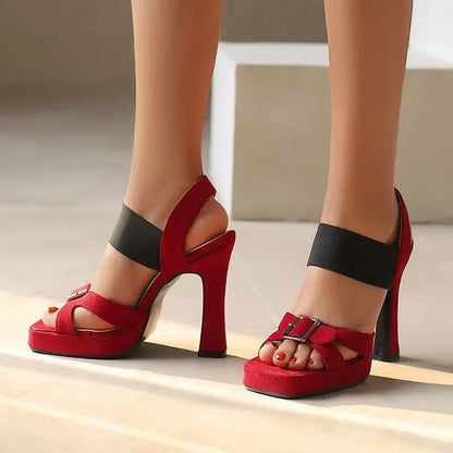 Sleeping Up The Street Pump Sandals