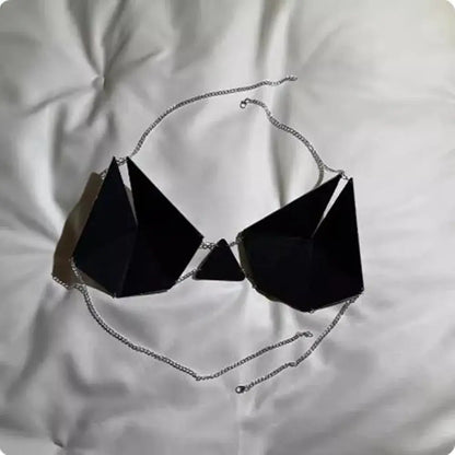 Spiked Halo Bra Top