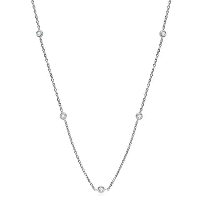 Keep Them Guessing Station Necklace
