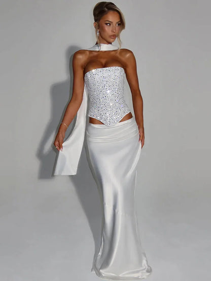 Glow And Flow Skirt Set