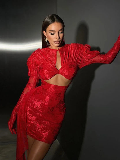 The Light In Your Eyes Mini Dress