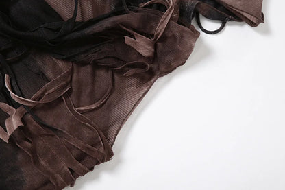 Bloodstream Veil Midi Dress