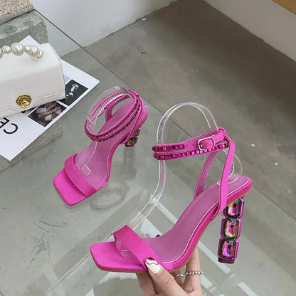 Delicate Prism Pump Sandals