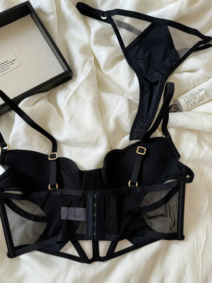 Petals On Fire Bra Set