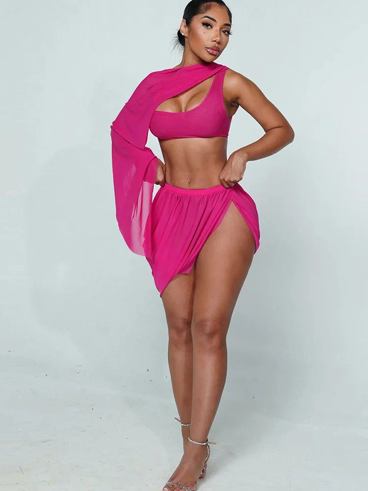 Bare Radiance Skirt Set
